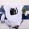 T-Shirt chat qui lit un livre - Vraiment-chat