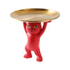 Statue de Chat Vide-poche en résine