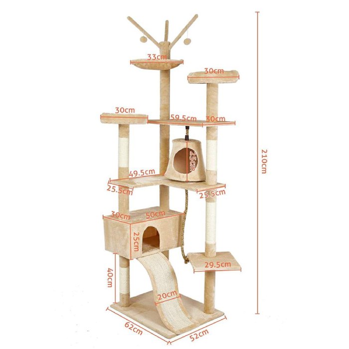 Arbre à chat Géant xxl Golema - Vraiment-chat