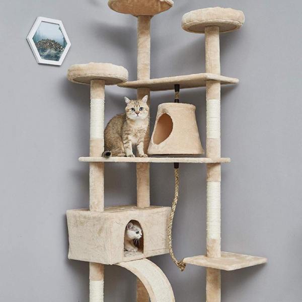 Arbre à chat Géant xxl Golema - Vraiment-chat