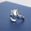 Bague Anneau Chat en Argent - Vraiment-chat