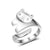 Bague Anneau Chat en Argent - Vraiment-chat