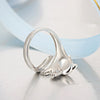 Bague Anneau Chat en Argent - Vraiment-chat