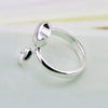 Bague Chat Abstrait (Argent) - Vraiment-chat