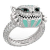 Bague de Chat du Cheshire (Argent)