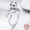 Bague Chat aux Grands Yeux (argent) - Vraiment-chat