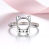 Load image into Gallery viewer, Bague Chat Smoking (Argent) - Vraiment-chat
