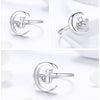 Bague Chat sur la Lune (Argent) - Vraiment-chat