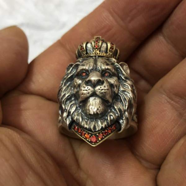 Bague Couronne du Roi Lion - Vraiment-chat