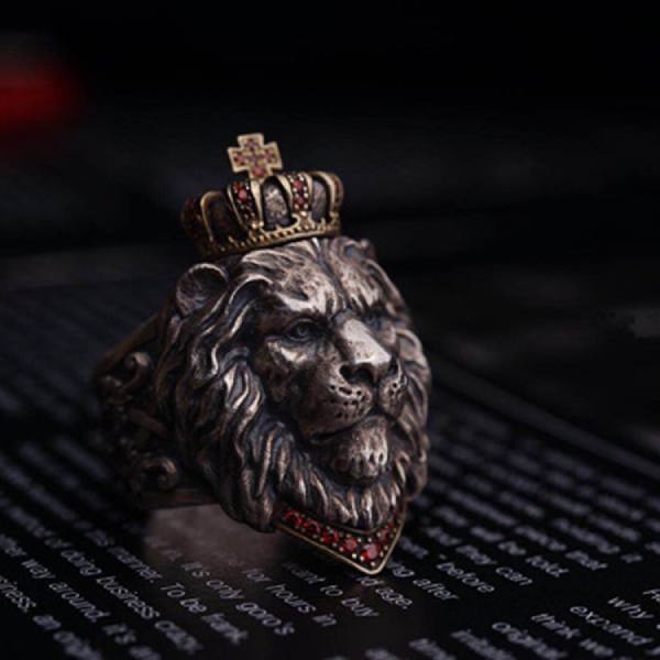 Bague Couronne du Roi Lion