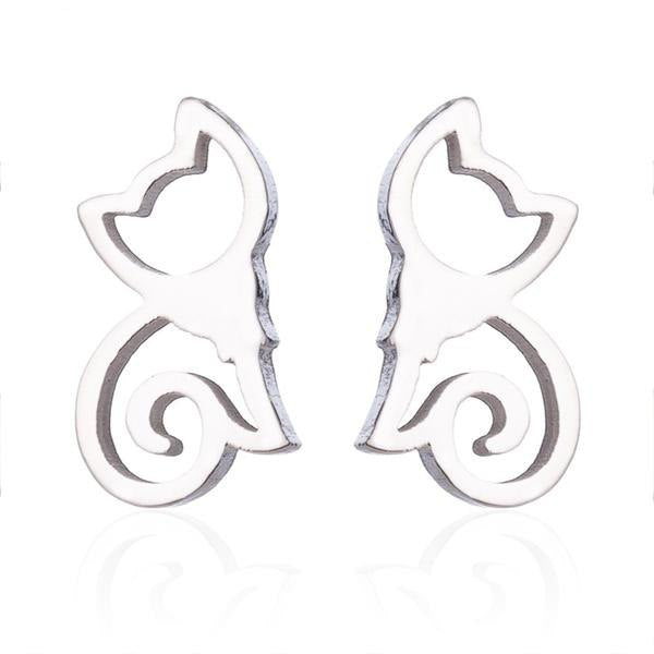 Boucles d'oreilles Chats Complices - Vraiment-chat