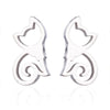 Boucles d'oreilles Chats Complices - Vraiment-chat