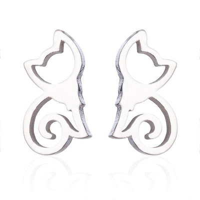 Boucles d'oreilles Chats Complices - Vraiment-chat