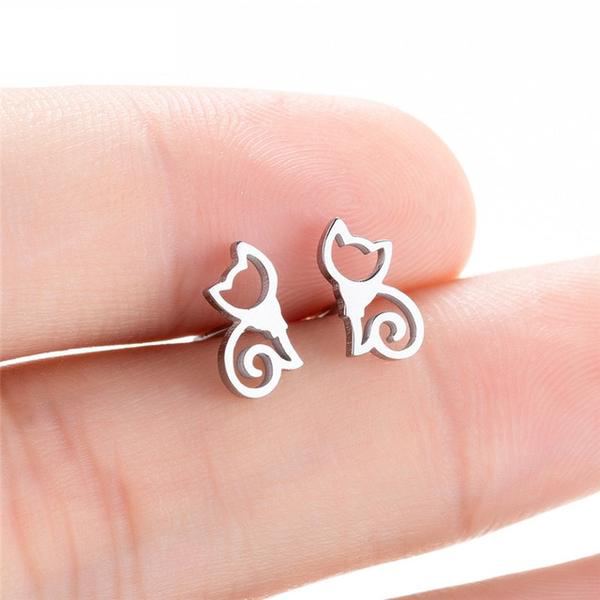 Boucles d'oreilles Chats Complices - Vraiment-chat