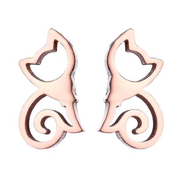 Boucles d'oreilles Chats Complices - Vraiment-chat