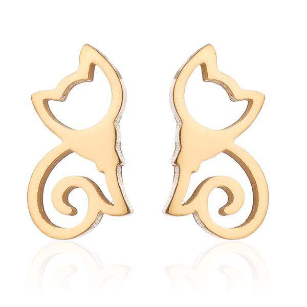 Boucles d'oreilles Chats Complices - Vraiment-chat