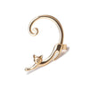 Boucle d'Oreille Chat <br/>Croissant de Chat - Vraiment-chat