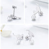 Boucles d'Oreilles Chat Fantaisie de Félin