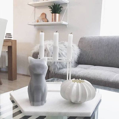 Bougie Chat Squelette - Vraiment-chat