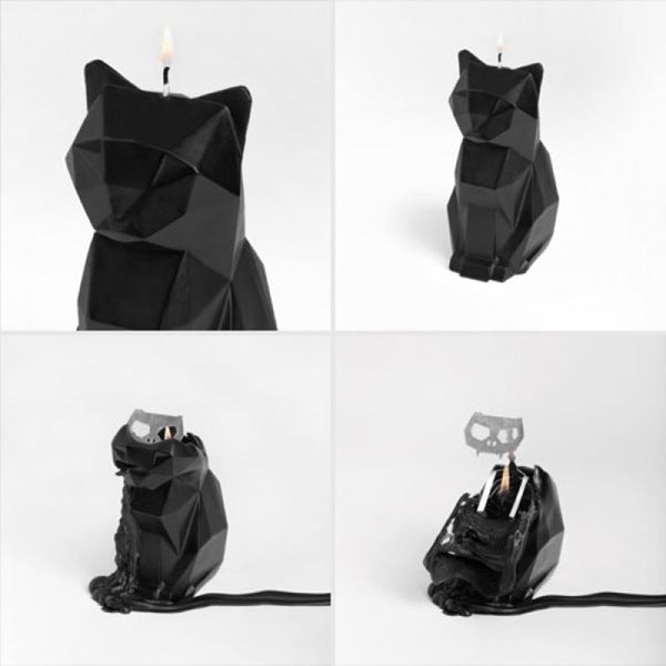 Bougie Chat Squelette - Vraiment-chat