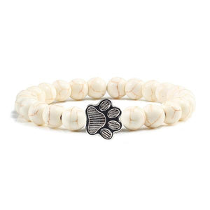 Bracelet Chat avec Pierres de Lave - Vraiment-chat
