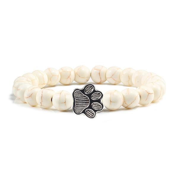 Bracelet Chat avec Pierres de Lave - Vraiment-chat