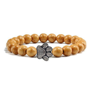 Bracelet Chat avec Pierres de Lave - Vraiment-chat