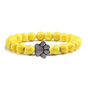 Bracelet Chat avec Pierres de Lave - Vraiment-chat