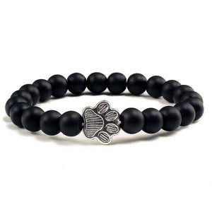 Bracelet Chat avec Pierres de Lave - Vraiment-chat