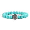 Bracelet Chat avec Pierres de Lave - Vraiment-chat