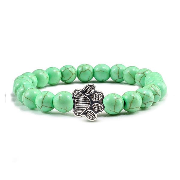 Bracelet Chat avec Pierres de Lave - Vraiment-chat