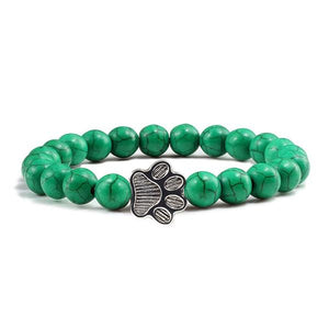 Bracelet Chat avec Pierres de Lave - Vraiment-chat