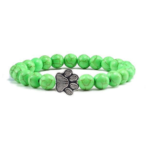 Bracelet Chat avec Pierres de Lave - Vraiment-chat
