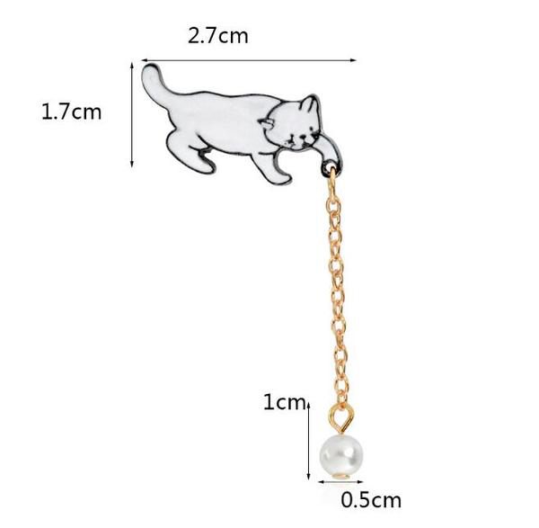 Le Pins Chat Pendule - Vraiment-chat