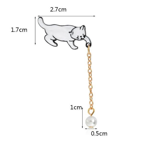 Le Pins Chat Pendule - Vraiment-chat