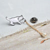 Le Pins Chat Pendule - Vraiment-chat