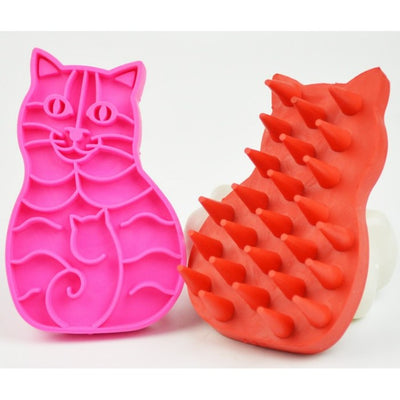 Brosse en Silicone pour Chat