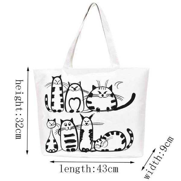 Tote bag Chat <br/>Sachac - Vraiment-chat