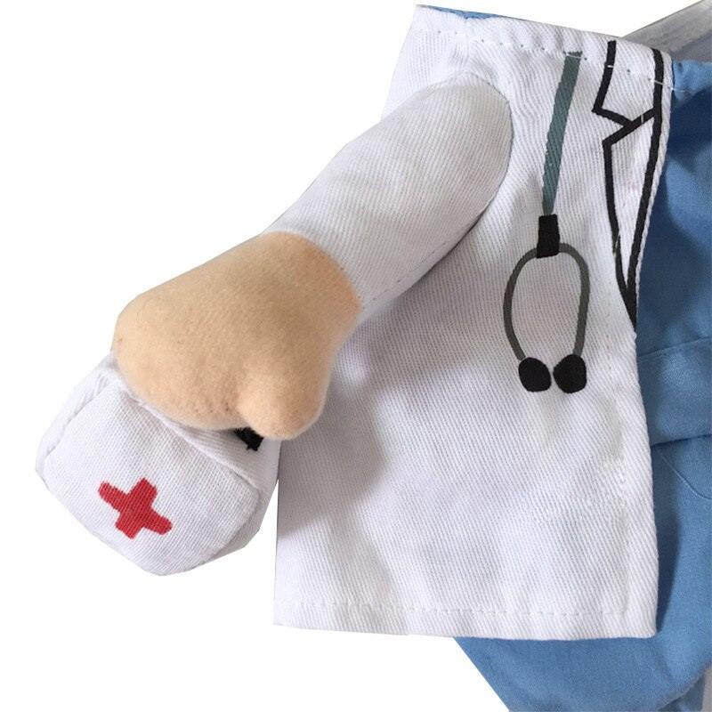 Déguisement Chat Blanc Docteur - Vraiment-chat