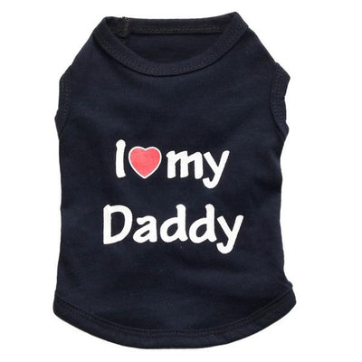 Pull pour chat I love Mommy Daddy - Vraiment-chat