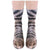 Chaussette Patte de Chat Brune