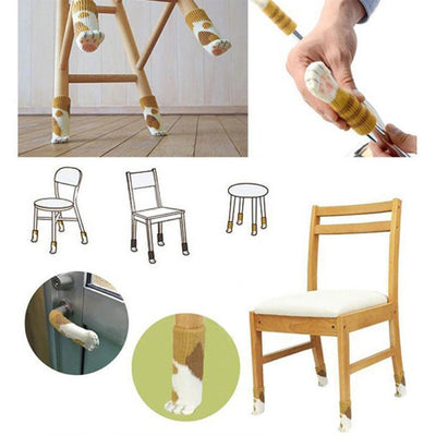 Objet chat<br/>Chaussettes pour pied de Chaise - Vraiment-chat