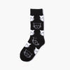 Chaussette Motif Tête de chat