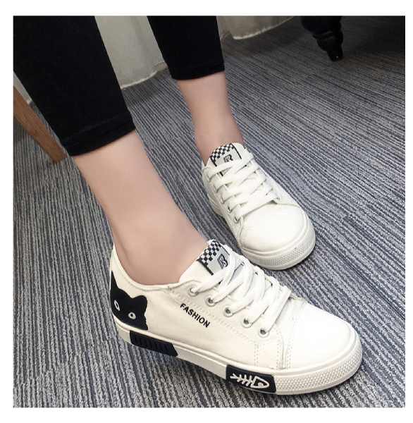 Chaussure Femme à motif Chat Steppish - Vraiment-chat
