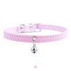 Collier Chat en cuir avec Clochette - Vraiment-chat