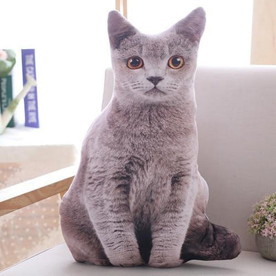 Coussin Chat Réaliste - Vraiment-chat