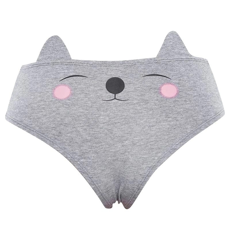 Culotte Femme Chat Grise Vraiment chat