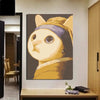 Peinture par Numéro Chat à la Perle - Vraiment-chat