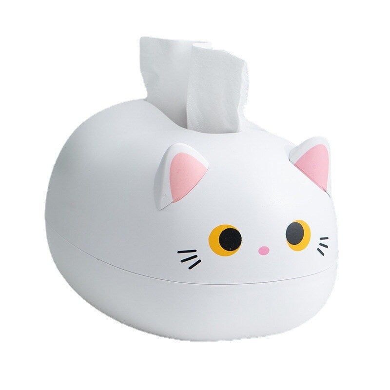 distributeur de-mouchoirs en forme de chat