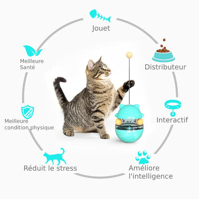 Distributeur de Croquettes Ludique - Vraiment-chat